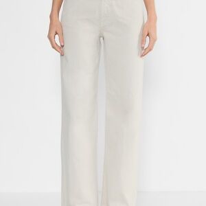 Aritzia Denim Forum The Farrah Hi-Rise Wide Jean | Lived in Sandstone
